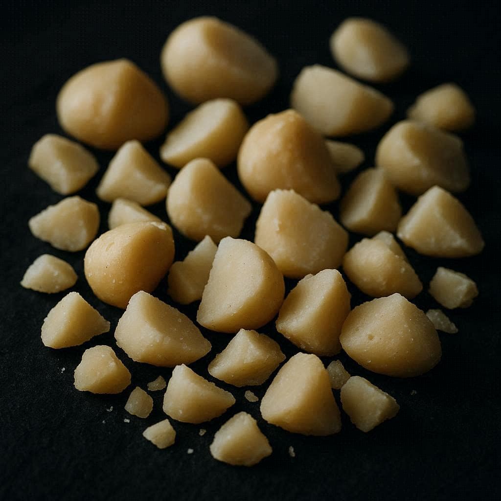 Macadamia stukjes - ongebrand