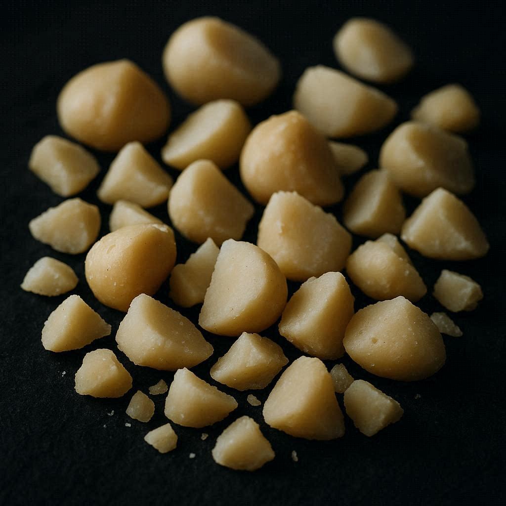 Macadamia stukjes - ongebrand